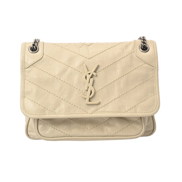 サンローラン ニキベイビー アイボリー 633160 レザー レディース バッグ 【bag】