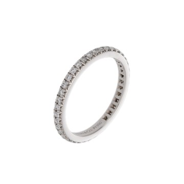 ティファニー ダイヤ フルエタニティリング #48 Pt950プラチナ レディース ジュエリー 【jewelry】