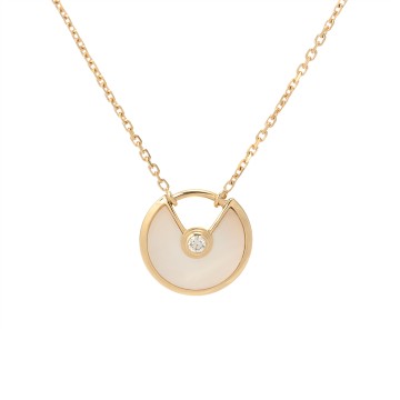 カルティエ アミュレット ドゥ XS シェル K18イエローゴールド YG レディース ジュエリー 【jewelry】