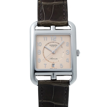 エルメス ケープコッド CC1.710 ピンク ボーイズ 時計 【wristwatch】