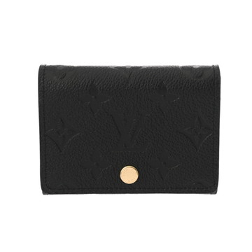 ルイヴィトン モノグラムアンプラント アンヴェロップカルトドゥヴィジット ノワール M58456 レザー ユニセックス 【other】