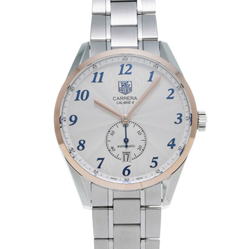 タグホイヤー カレラ ヘリテージ キャリバー6 WAS2155.BA0732 シルバー メンズ 時計 【wristwatch】