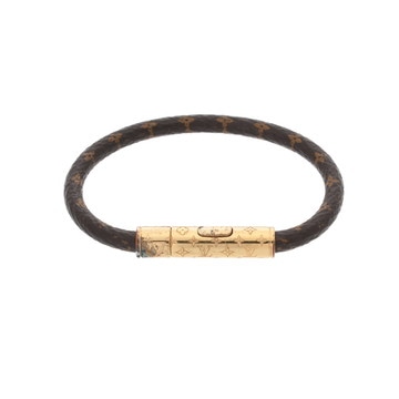 ルイヴィトン LVコンフィデンシャル ブラウン M8274F レザー レディース ジュエリー 【jewelry】