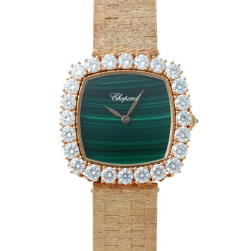 ショパール ルールドゥディアマン 10A386-5111 グリーンマラカイト レディース 時計 【wristwatch】