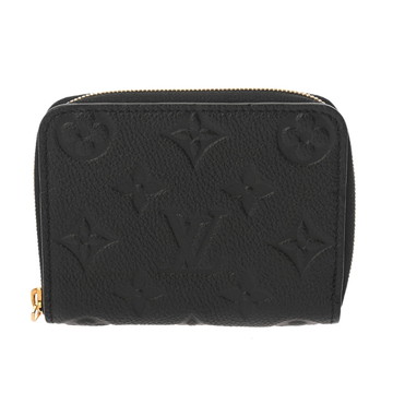 ルイヴィトン モノグラムアンプラント ジッピーコインパース ノワール M60574 レザー ユニセックス 財布 【purse】