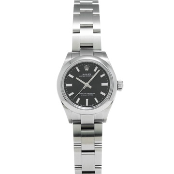 ロレックス オイスターパーペチュアル 28 276200 ブライトブラック レディース 時計 【wristwatch】