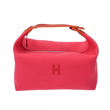 エルメス ブリッドアブラック GM ハイビスカス コットン100% レディース 【bag】