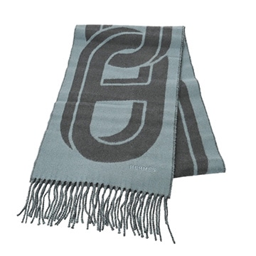 エルメス マイヨン TGM ユーカリプテュス/オラージュ カシミヤ100％ レディース 【other】