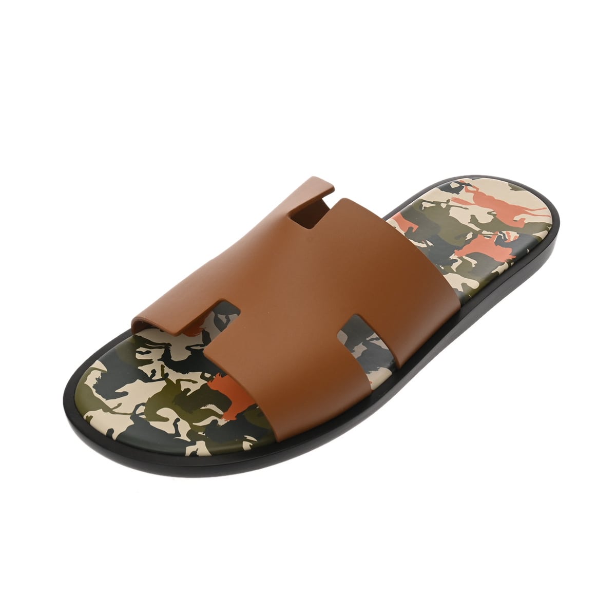 エルメス イズミール サイズ43 カモフラージュ カーフ メンズ 靴 【other】