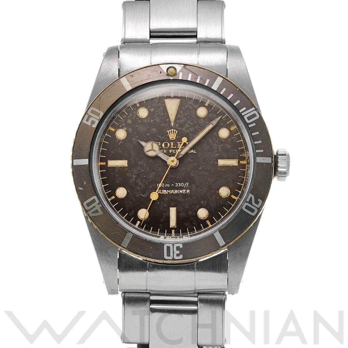 ロレックス サブマリーナ 5508 ブラウンミラー メンズ 時計 【中古】【wristwatch】