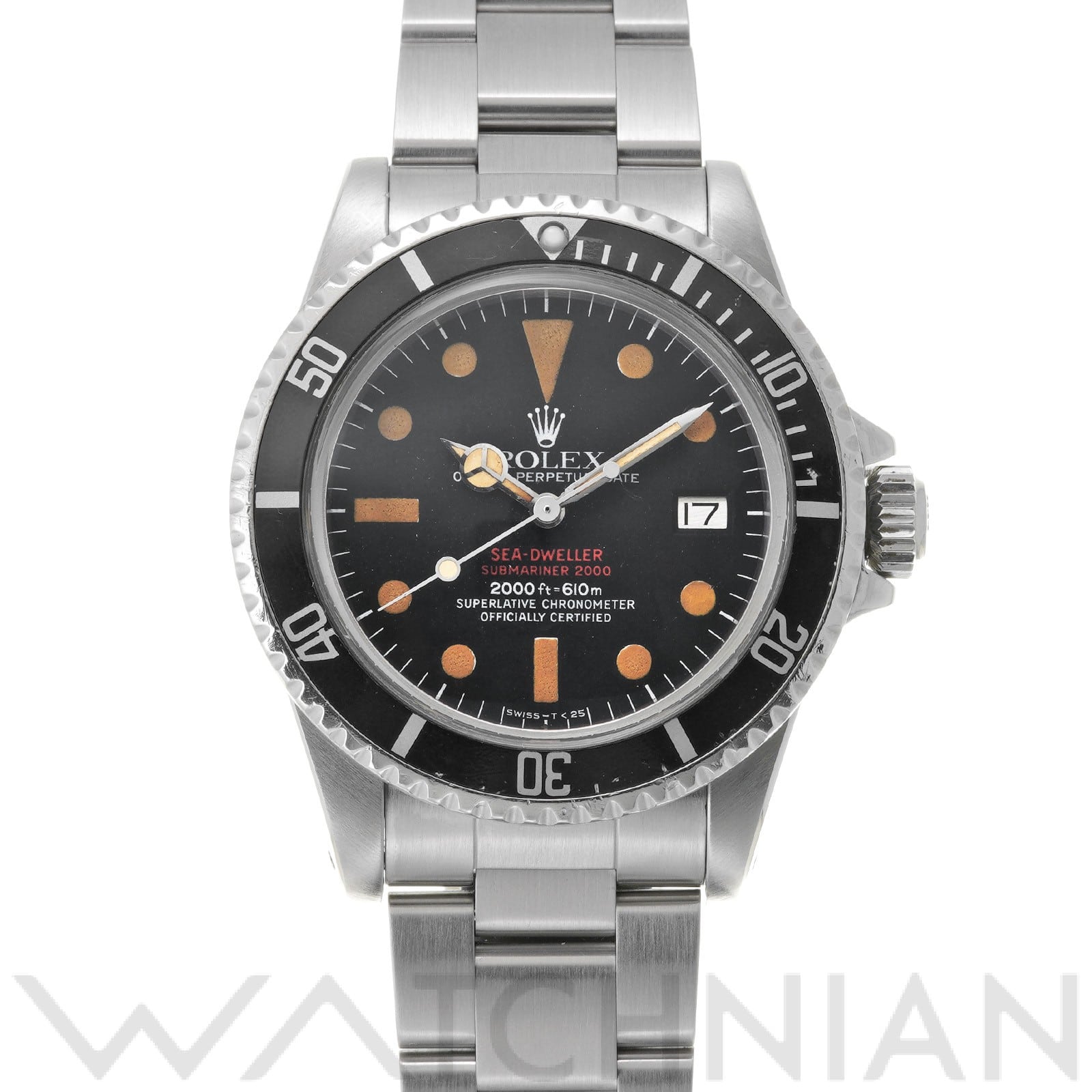 シードゥエラー mark4 1665 51番台(1976年頃製造) ブラック ロレックス ROLEX メンズ 【中古】