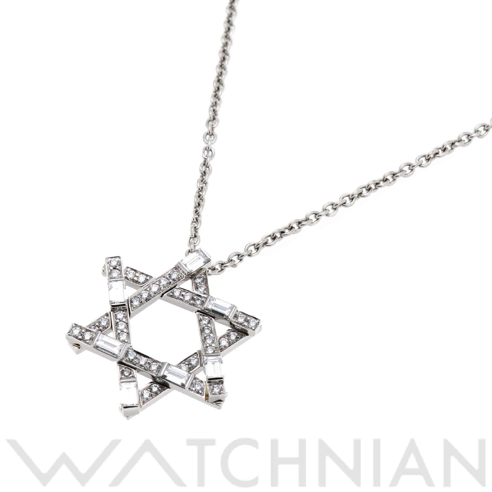 ハリー ウィンストン トラフィック スター ペンダント ネックレス PEDPMOSDTRF Pt950プラチナ/ダイヤモンド レディース ジュエリー 【中古】【jewelry】