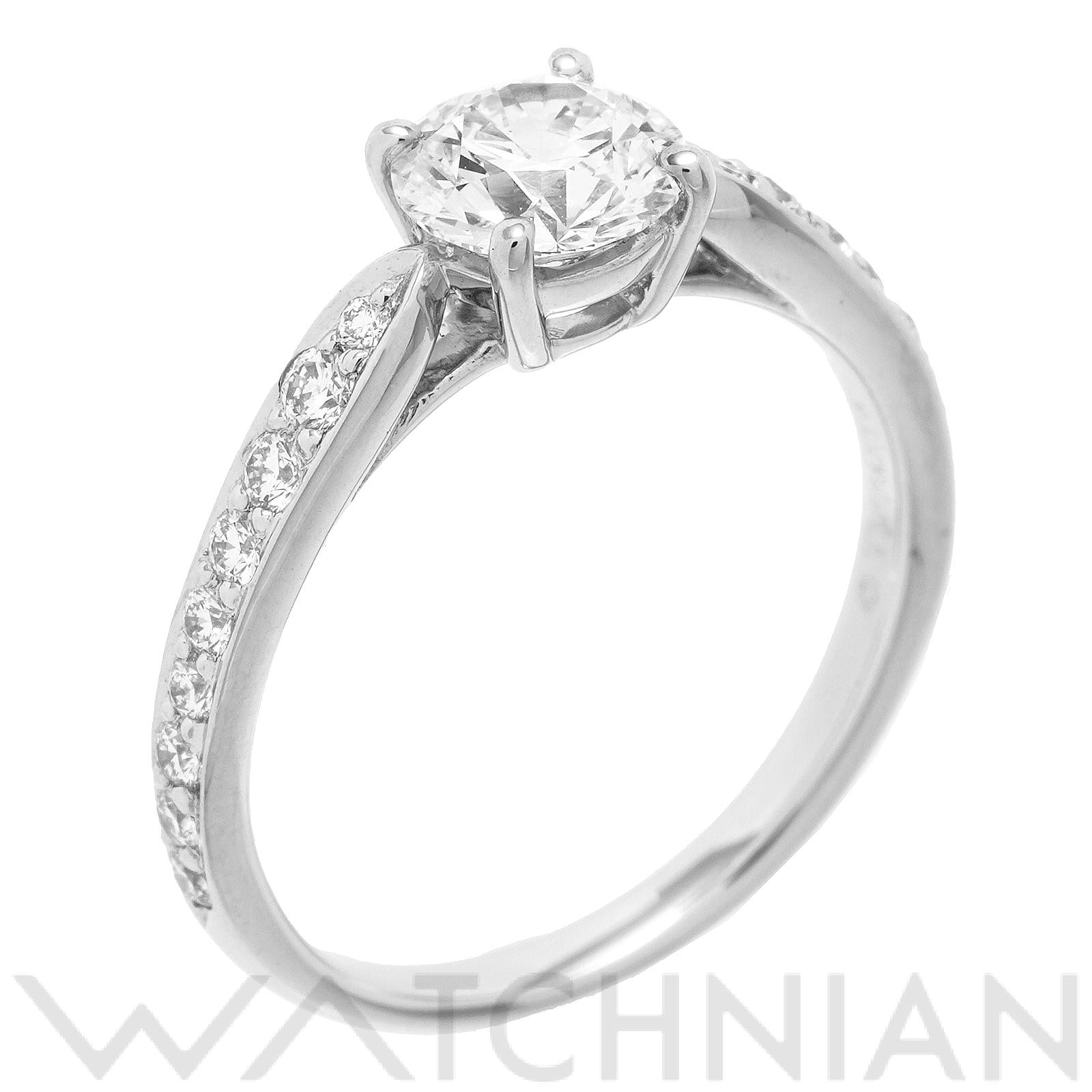 ティファニー ハーモニー リング　約7号 Pt950プラチナ/ダイヤモンド レディース ジュエリー 【中古】【jewelry】