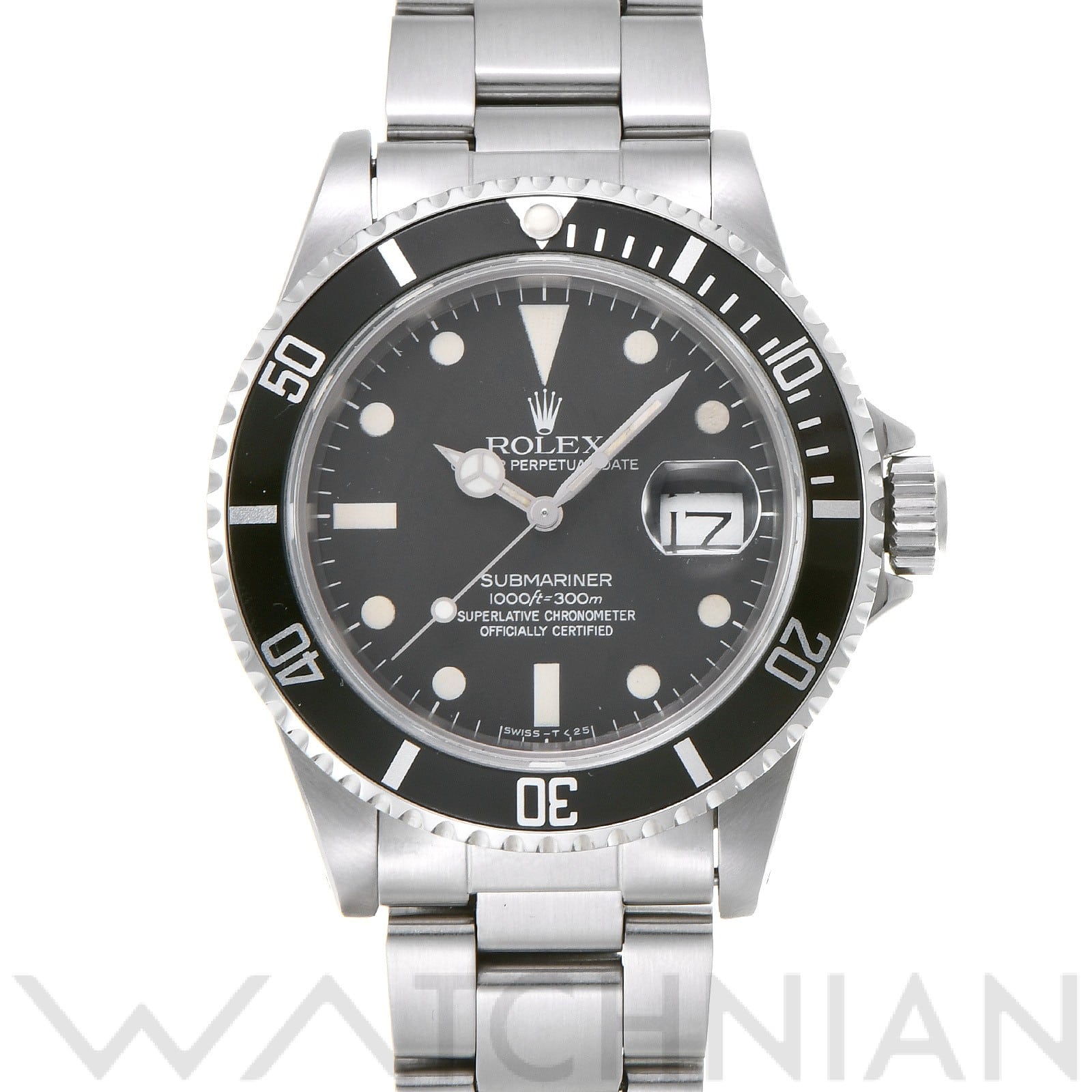 ロレックス / ROLEX サブマリーナ デイト 16800 ブラック メンズ 時計 【中古】【wristwatch】