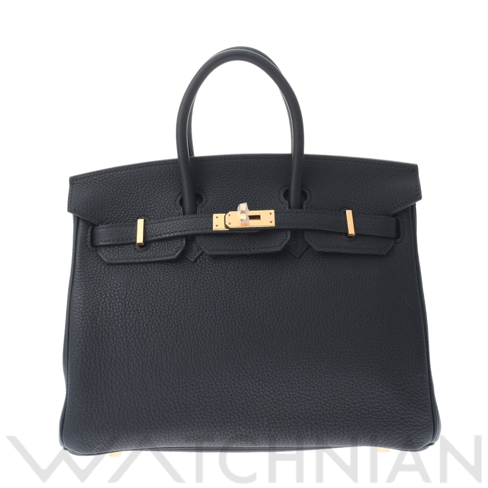 バーキン 25 黒/ゴールド金具 トゴ HERMES エルメス レディース 【新品】