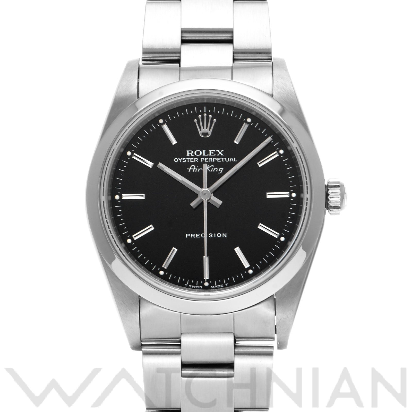 ロレックス エアキング 14000 ブラック メンズ 時計 【中古】【wristwatch】