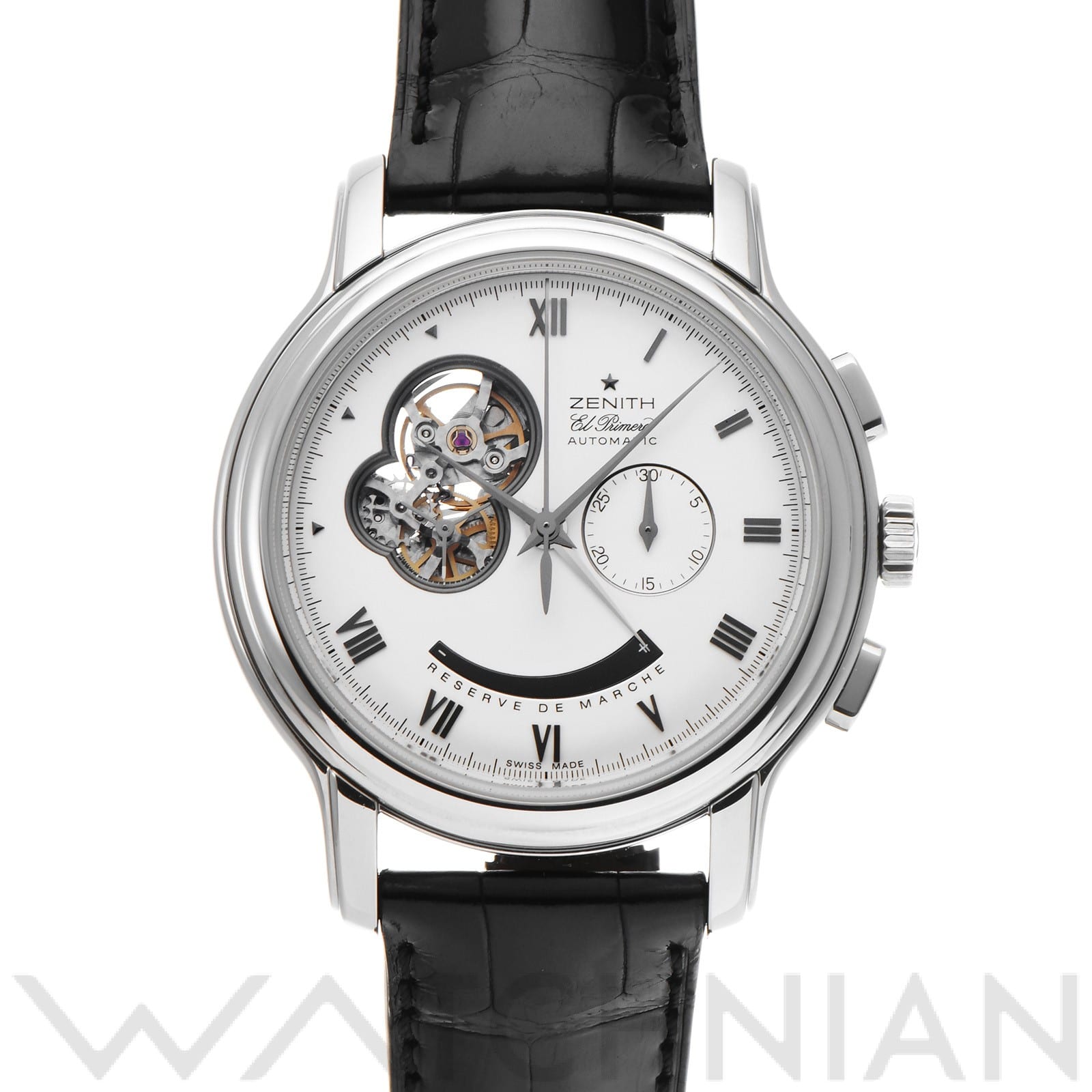 ゼニス / ZENITH クロノマスター エル・プリメロ XXT オープン 03.1260.4021/01.C505 ホワイト メンズ 時計 【中古】【wristwatch】