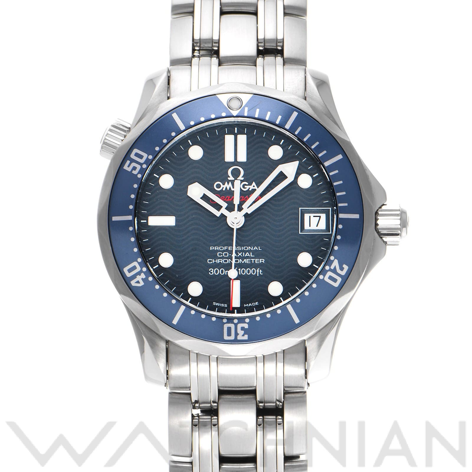 オメガ / OMEGA シーマスター ダイバー300 コーアクシャル 2222.80 ブルー ユニセックス 時計 【中古】【wristwatch】