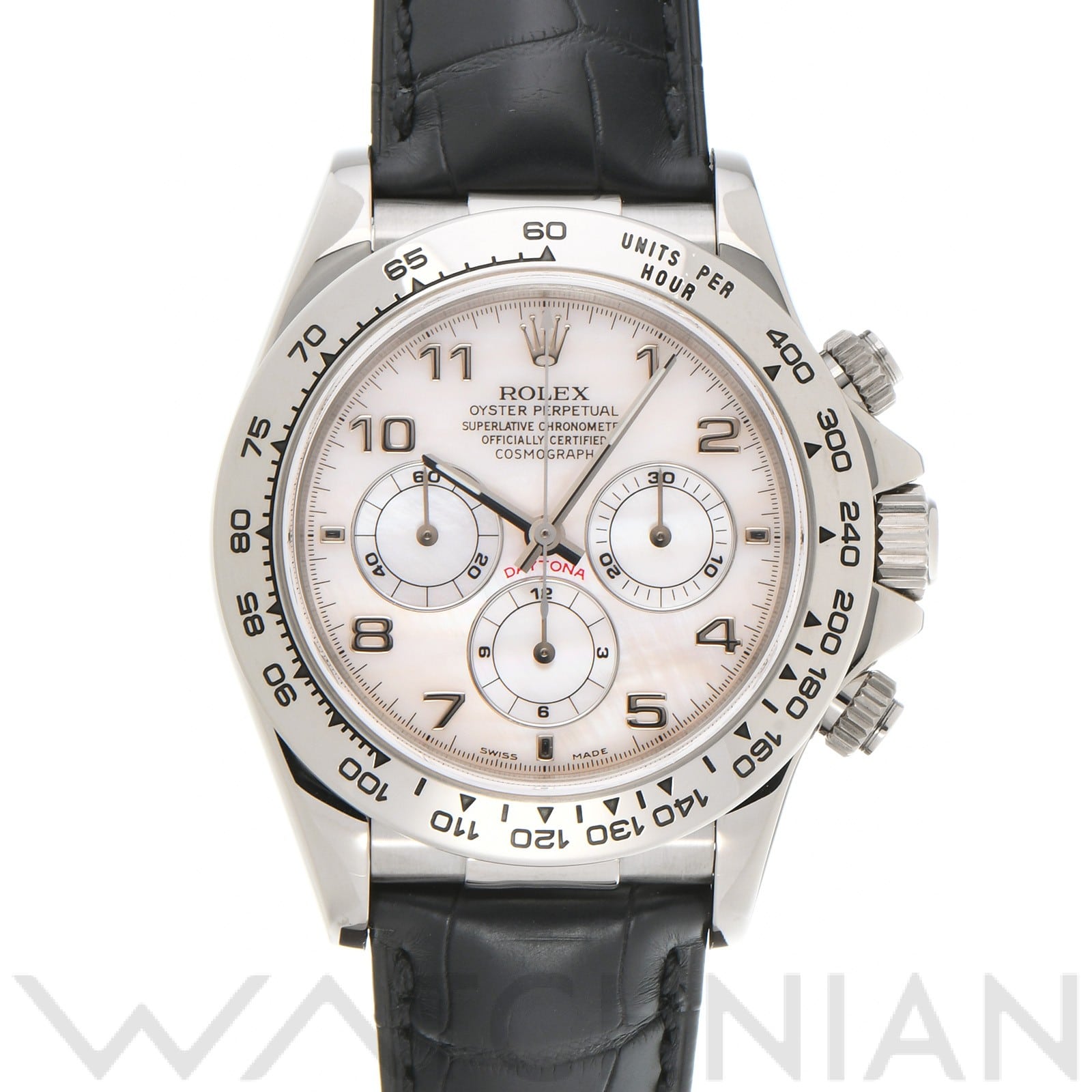 ロレックス コスモグラフ デイトナ 16519NA ピンクシェル メンズ 時計 【中古】【wristwatch】