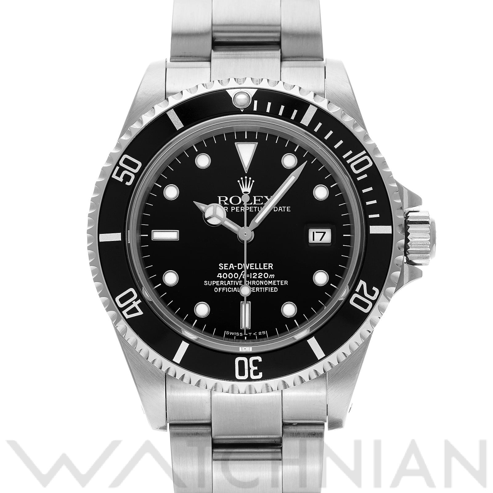 ロレックス シードゥエラー 16600 ブラック メンズ 時計 【中古】【wristwatch】