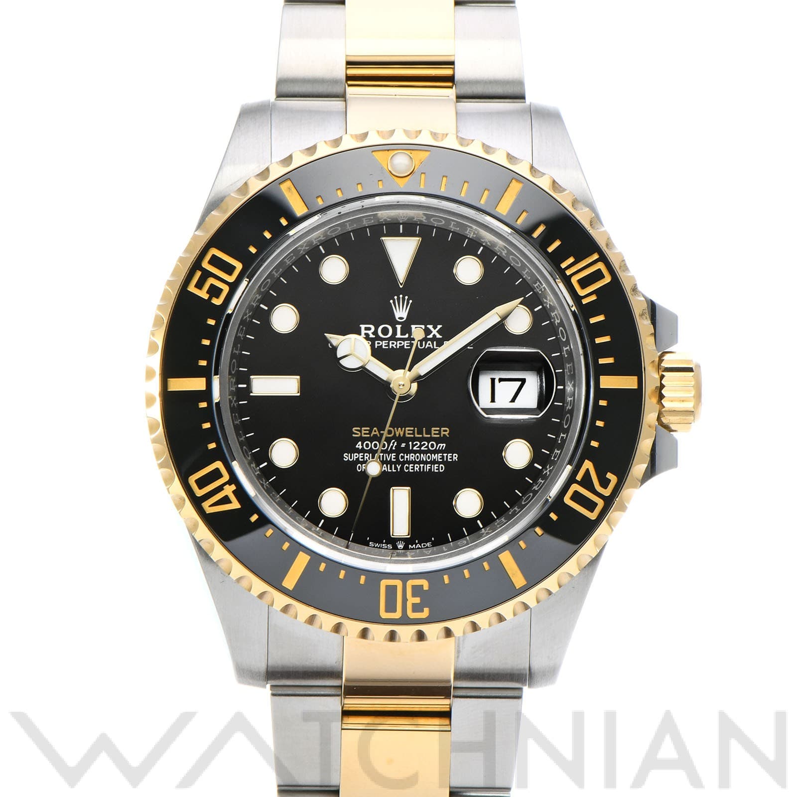 ロレックス シードゥエラー 126603 ブラック メンズ 時計 【中古】【wristwatch】