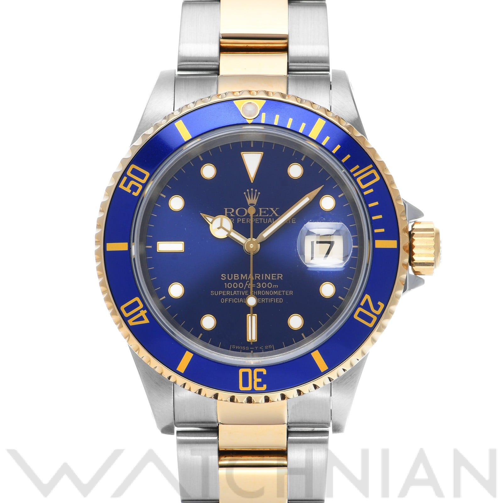 ロレックス / ROLEX サブマリーナ デイト 16613 ブルー メンズ 時計 【中古】【wristwatch】