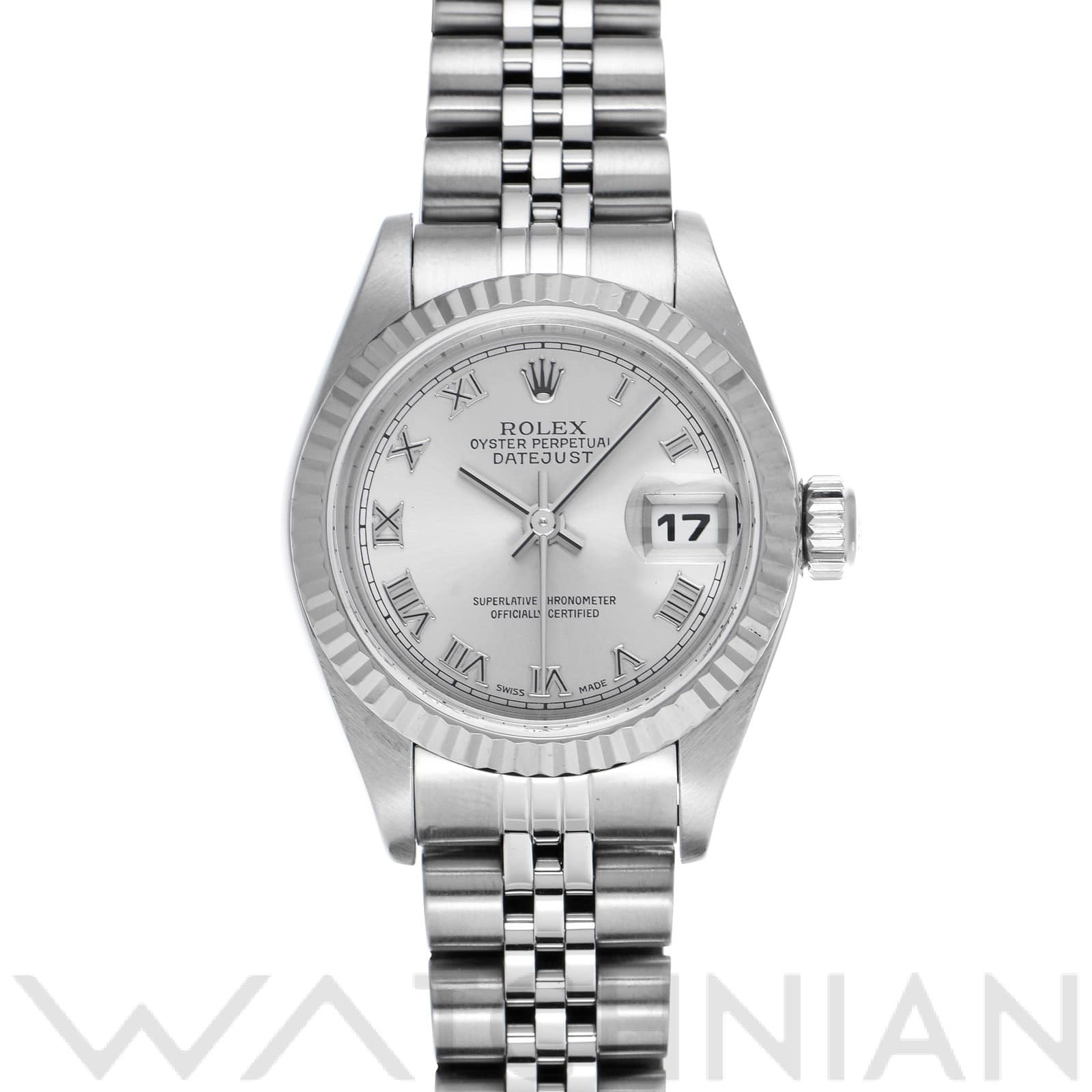 ロレックス デイトジャスト 79174 シルバー レディース 時計 【中古】【wristwatch】