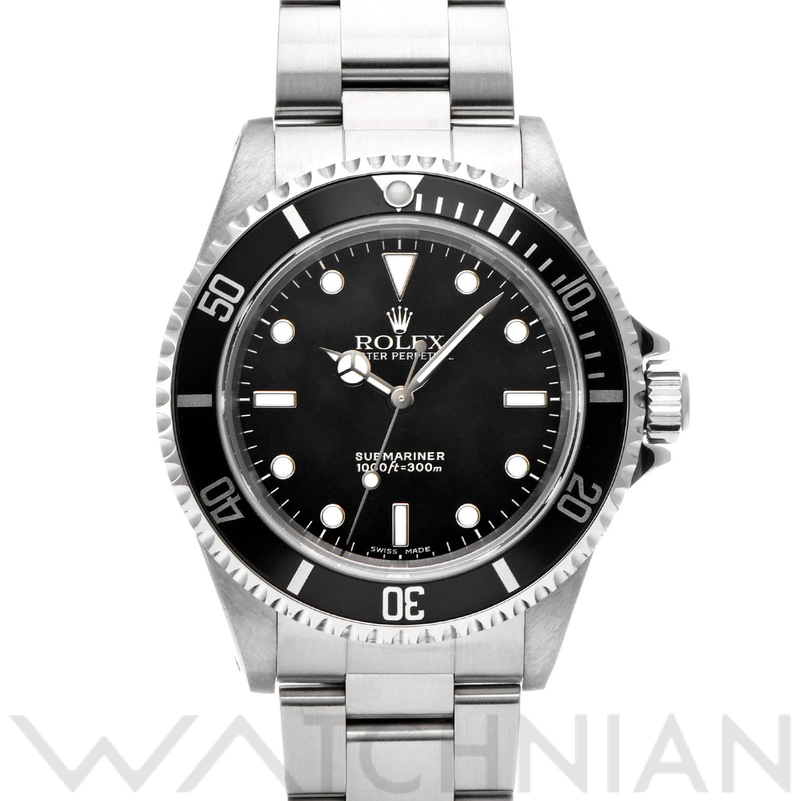 サブマリーナ 14060M Y番(2002年頃製造) ブラック ロレックス ROLEX メンズ 【中古】