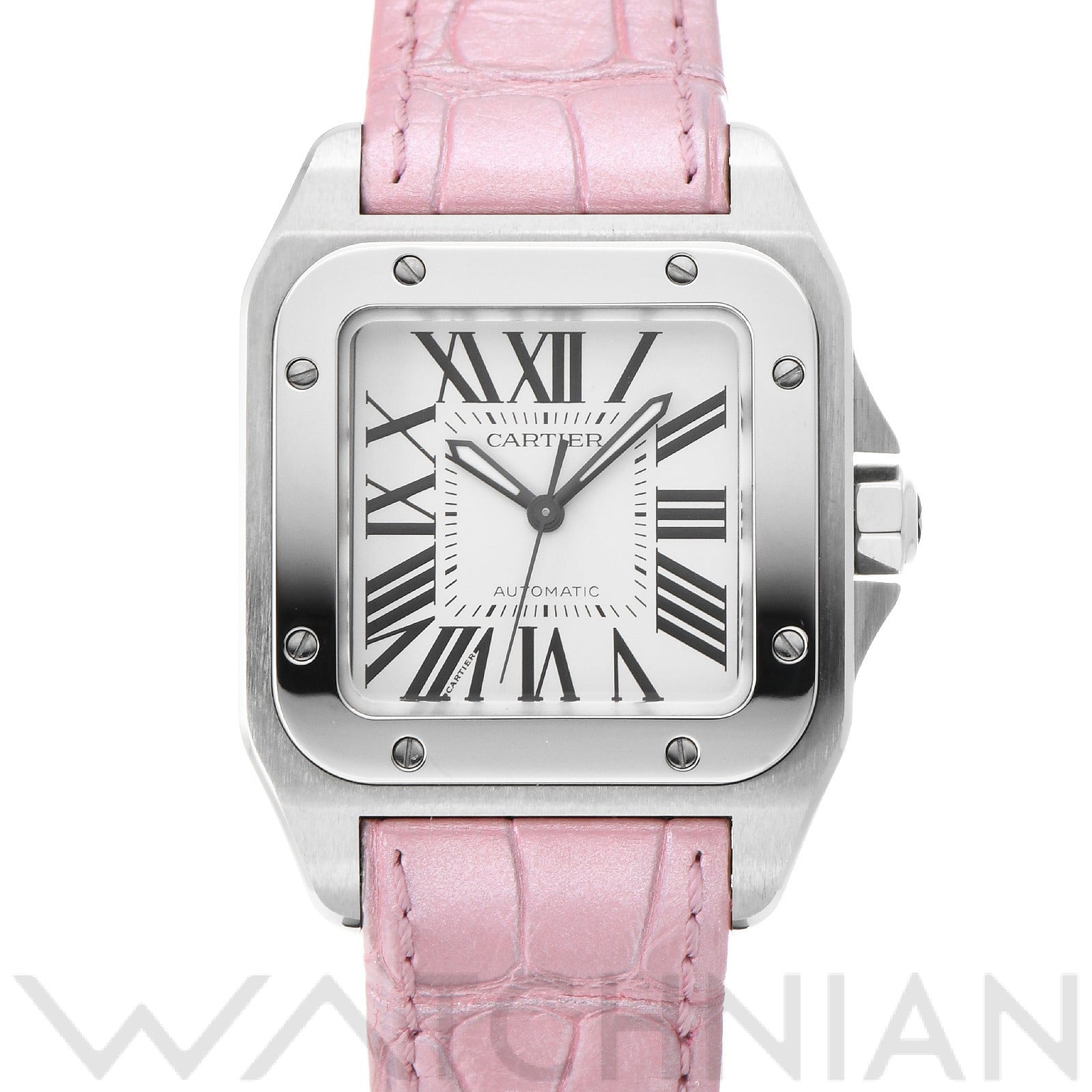 カルティエ / CARTIER サントス100 MM W20126X8 シルバー ユニセックス 時計 【中古】【wristwatch】