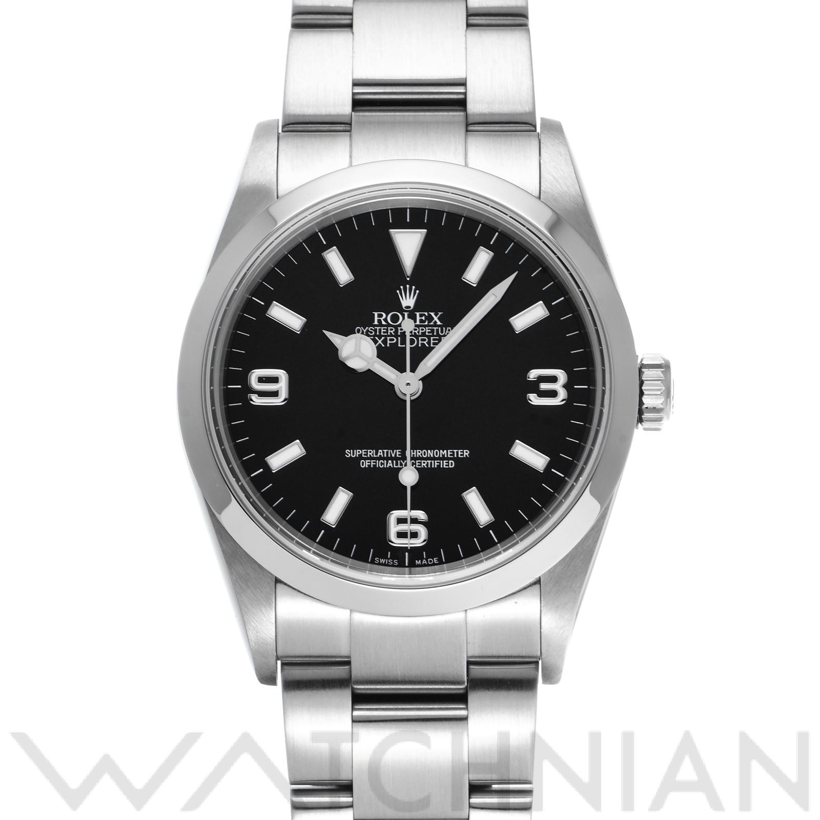 ロレックス エクスプローラー 114270 ブラック メンズ 時計 【中古】【wristwatch】