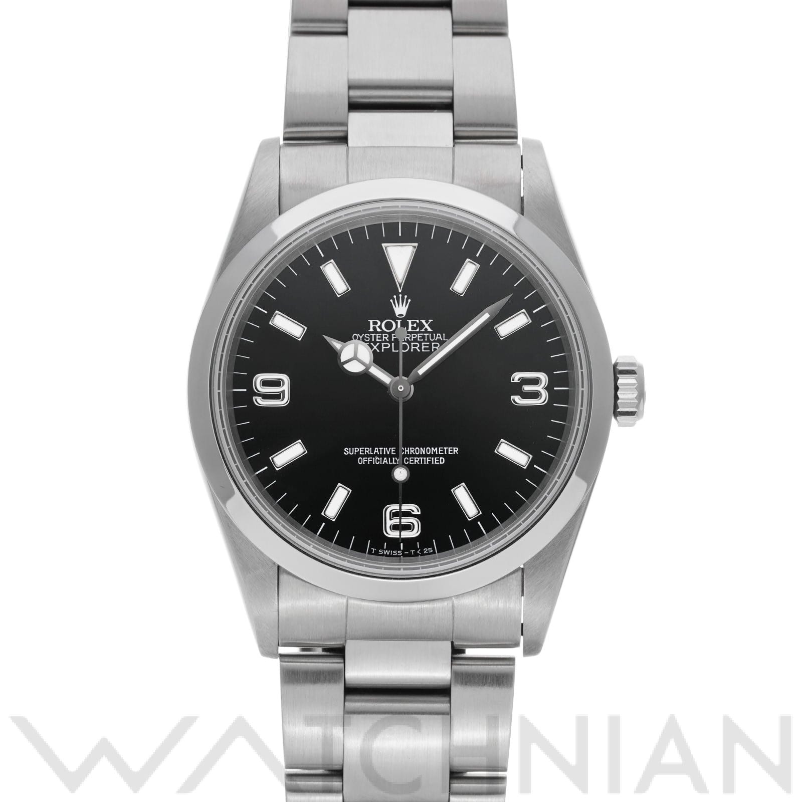 ロレックス エクスプローラー 14270 ブラック メンズ 時計 【中古】【wristwatch】