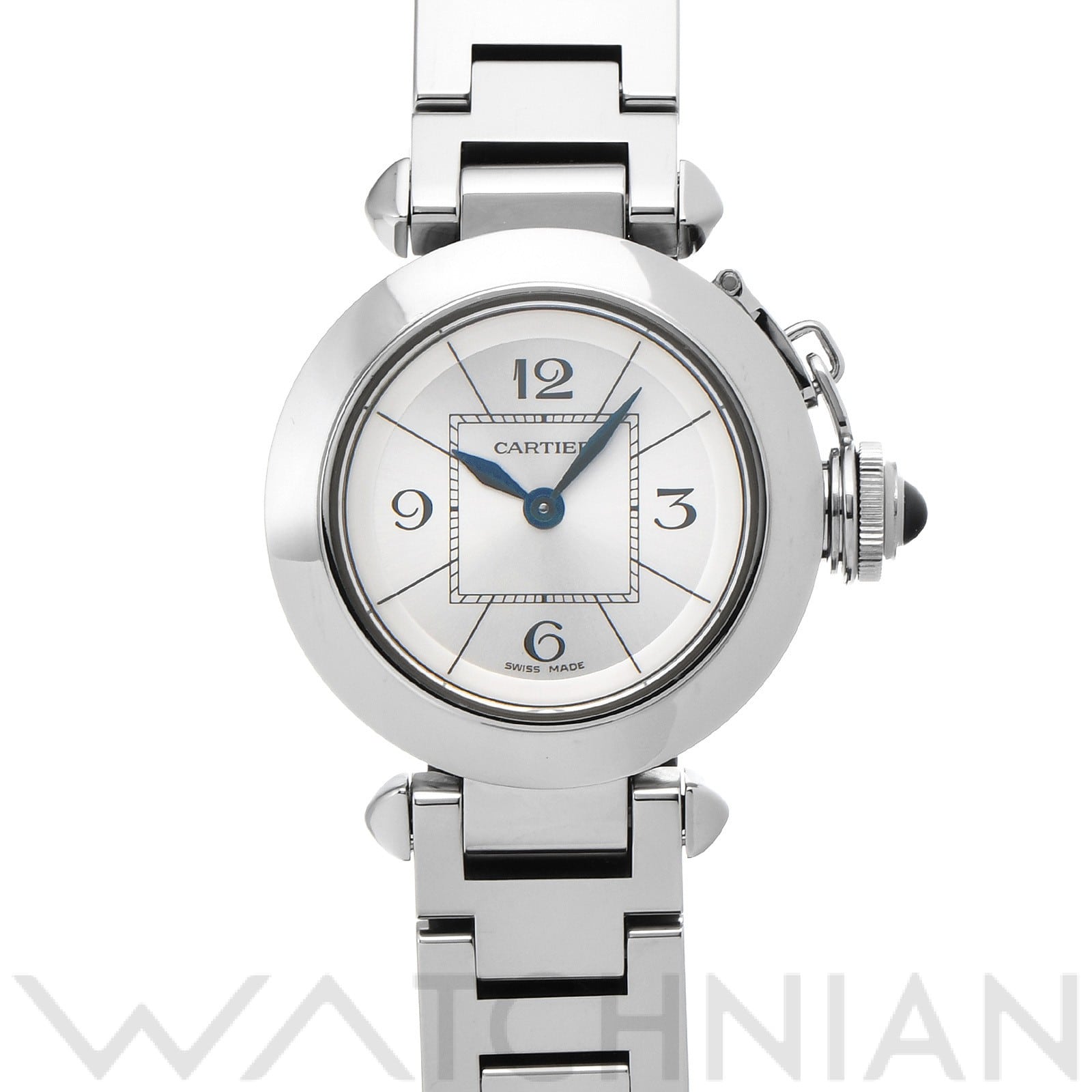 カルティエ / CARTIER ミスパシャ W3140007 シルバー レディース 時計 【中古】【wristwatch】