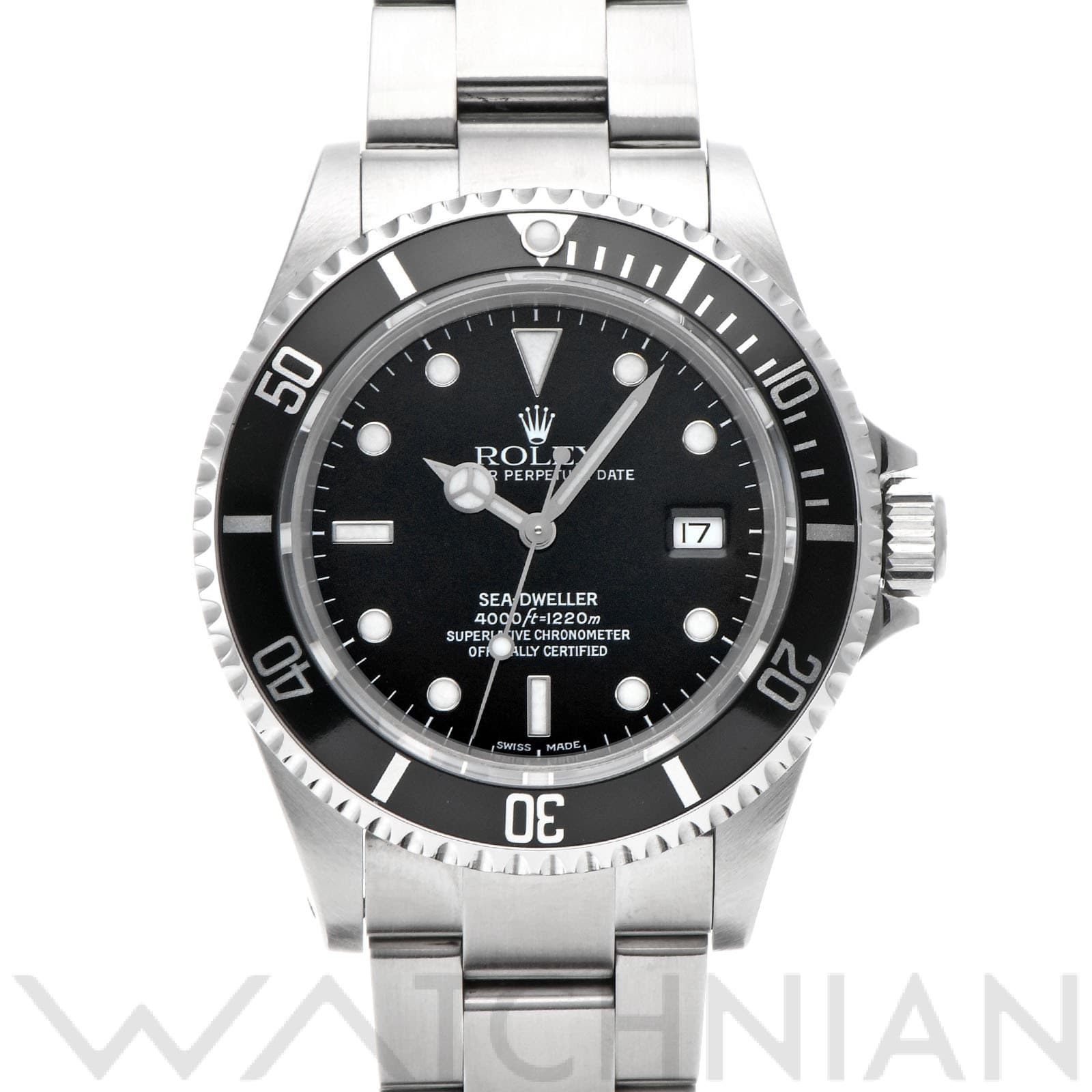 ロレックス シードゥエラー 16600 ブラック メンズ 時計 【中古】【wristwatch】