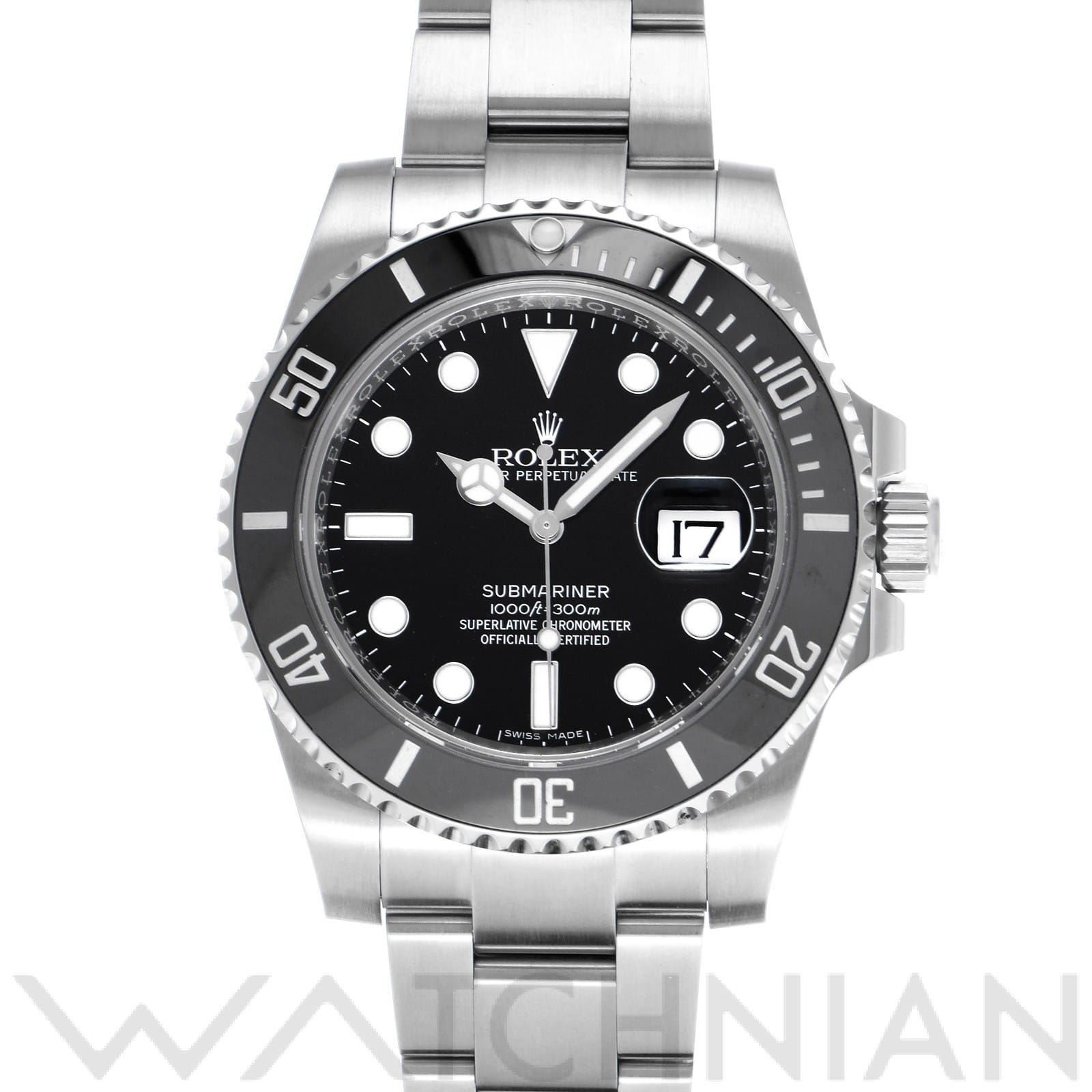 ロレックス サブマリーナ デイト 116610LN ブラック メンズ 時計 【中古】【wristwatch】