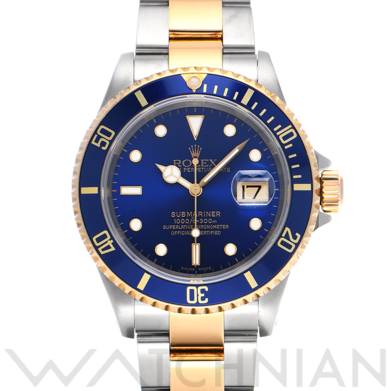 ロレックス / ROLEX サブマリーナ デイト 16613 ブルー メンズ 時計 【中古】【wristwatch】