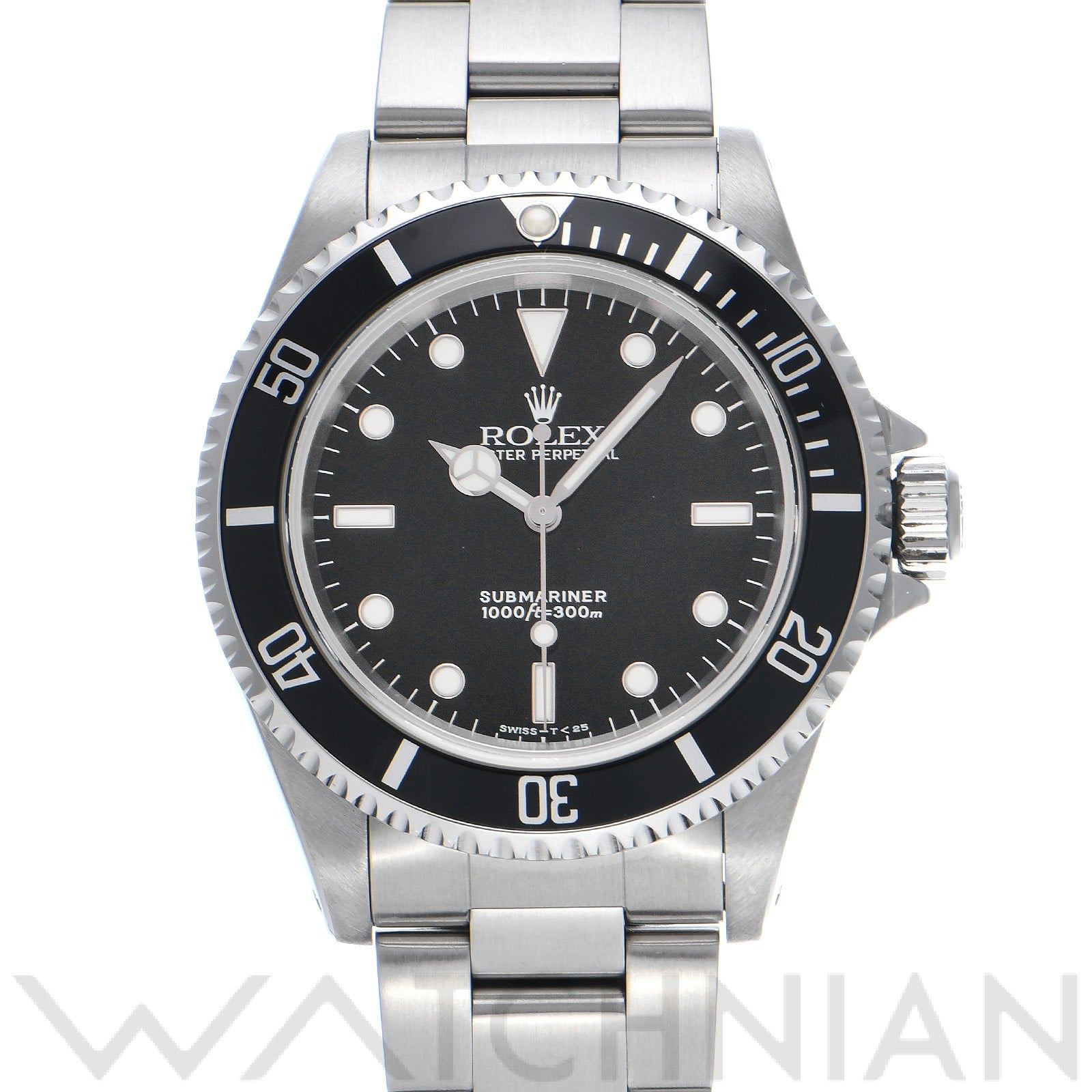 サブマリーナ 14060 T番(1997年頃製造) ブラック ロレックス ROLEX メンズ 【中古】