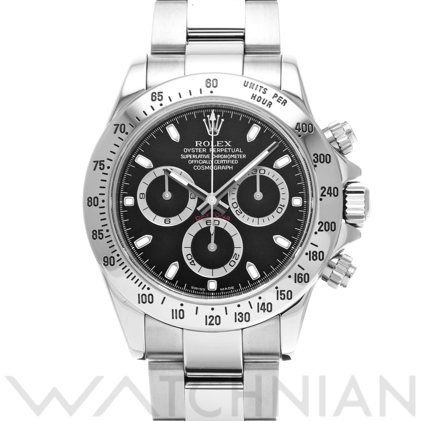 ロレックス コスモグラフ デイトナ 116520 ブラック メンズ 時計 【中古】【wristwatch】
