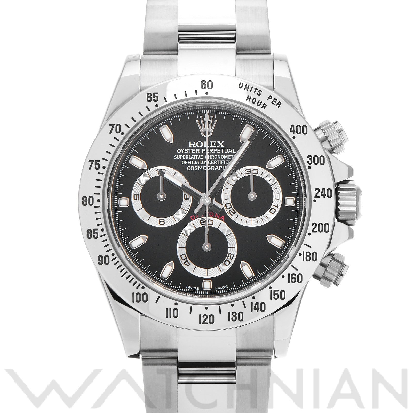 ロレックス コスモグラフ デイトナ 116520 ブラック メンズ 時計 【中古】【wristwatch】