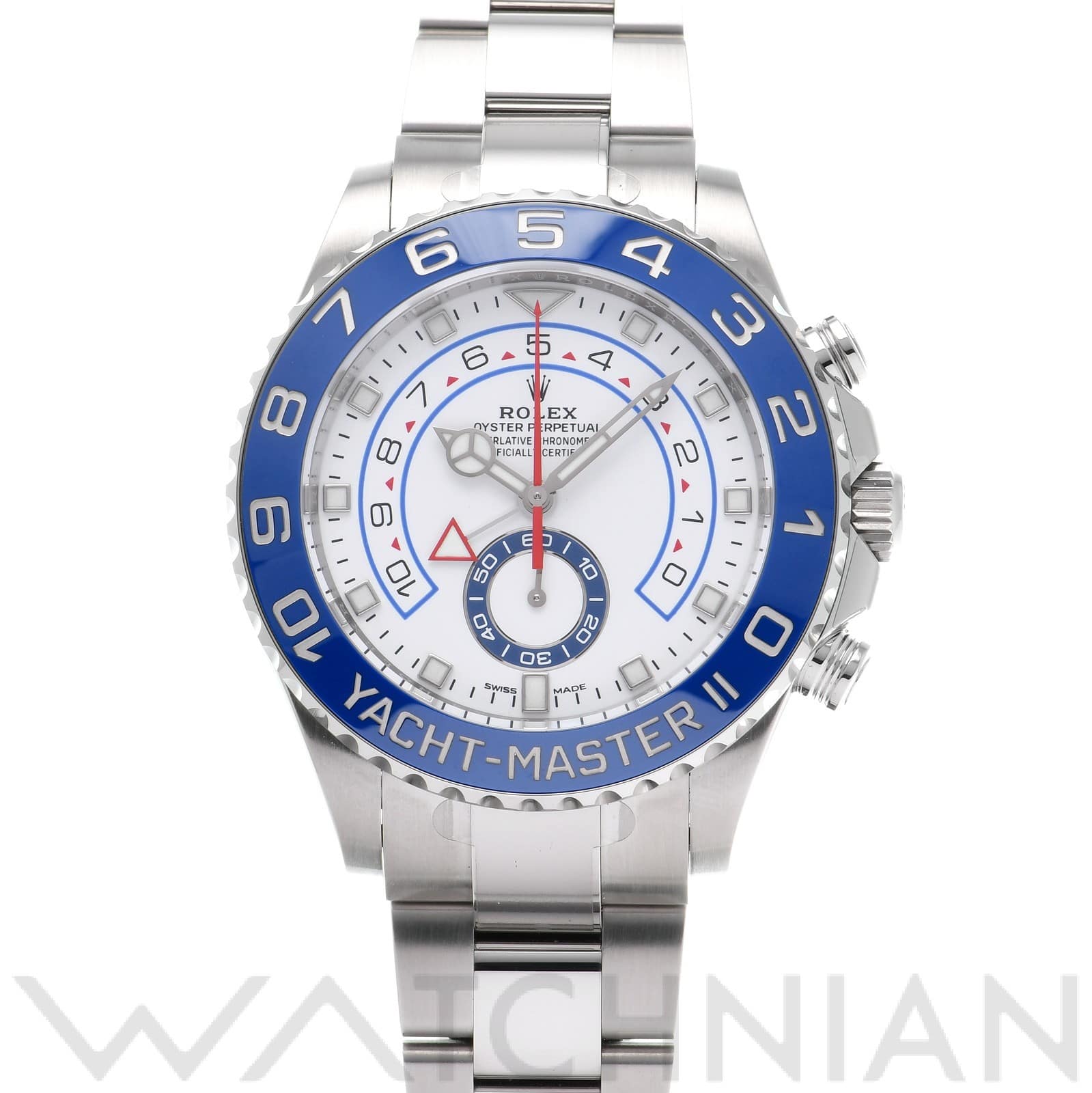 ロレックス ヨットマスターII 116680 ホワイト メンズ 時計 【新品】【wristwatch】