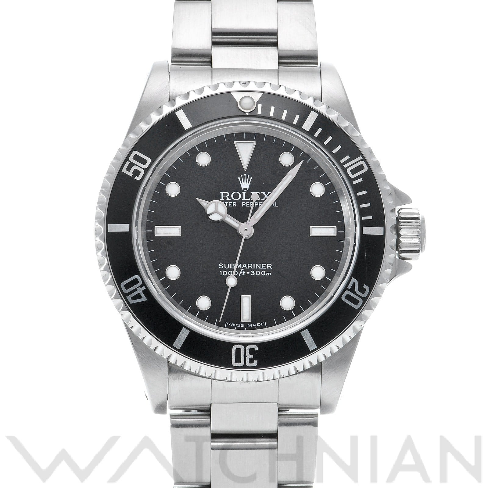 サブマリーナ 14060M F番(2004年頃製造) ブラック ロレックス ROLEX メンズ 【中古】