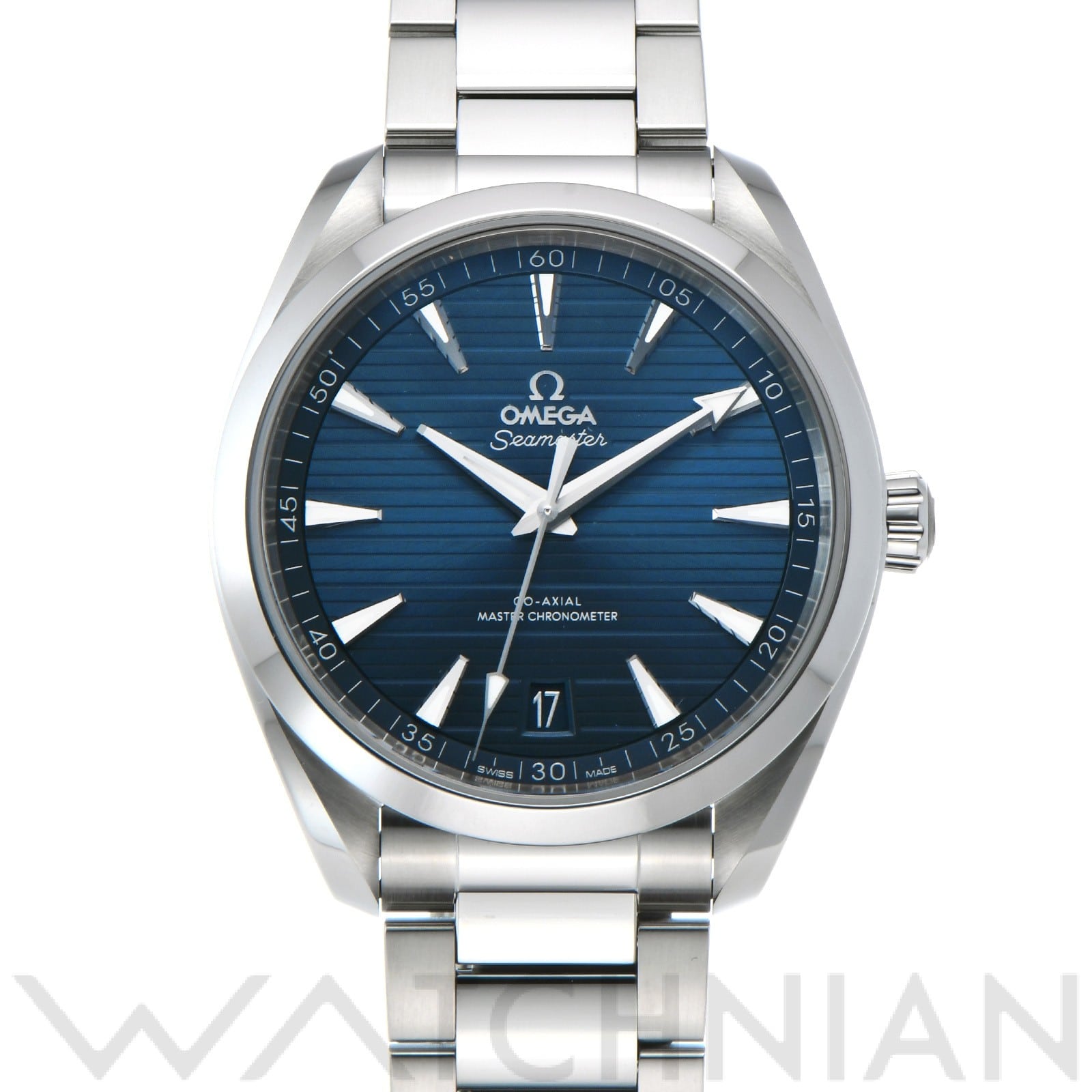 オメガ / OMEGA シーマスター アクアテラ コーアクシャル マスタークロノメーター 220.10.41.21.03.004 ブルー メンズ 時計 【中古】【wristwatch】