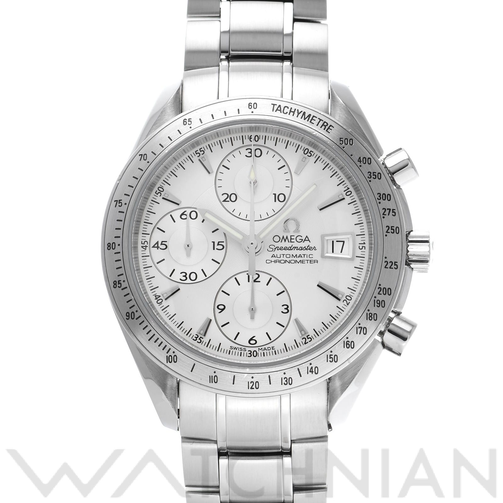 オメガ / OMEGA スピードマスター デイト 3211.30 シルバー メンズ 時計 【中古】【wristwatch】