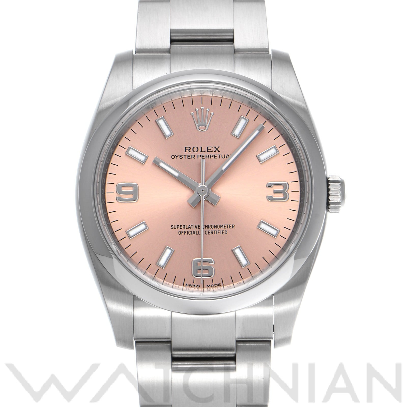 Rolex / ROLEX Oyster Perpetual 34 114200 Pink Men's Watch [Used]  [Wristwatch]: Brand Watch | WATCHNIAN Official Online Store /Former  Ippuukishi