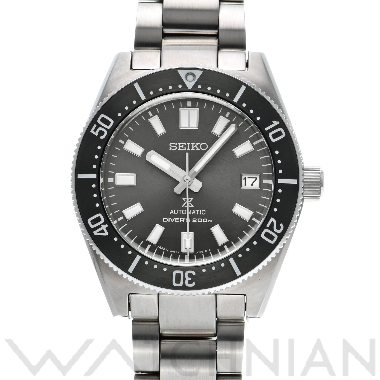 セイコー / SEIKO プロスペックス ダイバー メカニカル SBDC101 グレー メンズ 時計 【中古】【wristwatch】
