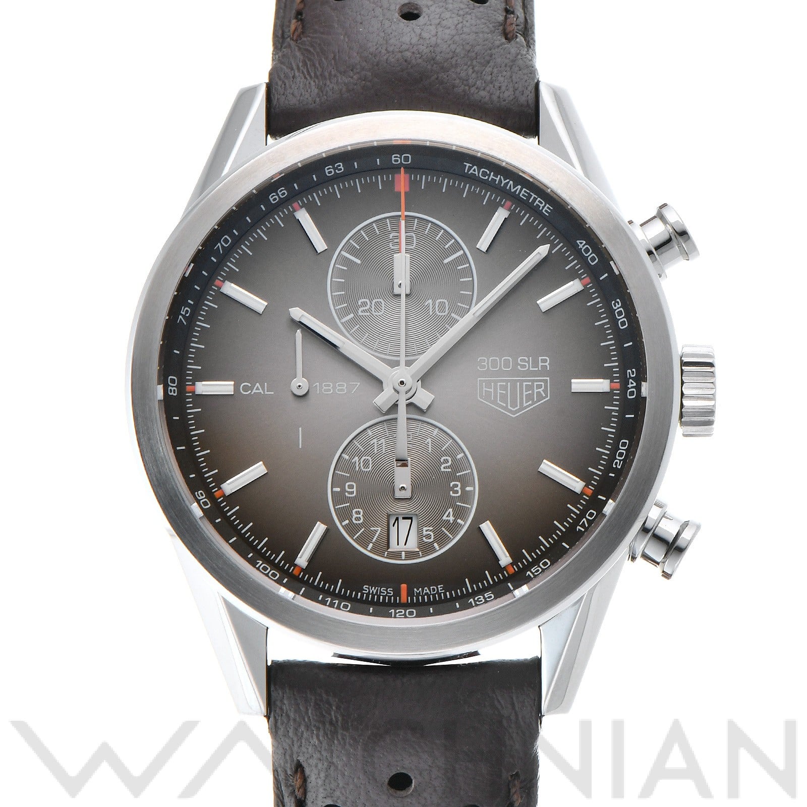 タグ ホイヤー / TAG HEUER カレラ 300SLR キャリバー1887 CAR2112.FC6267 ブラウン メンズ 時計 【中古】【wristwatch】