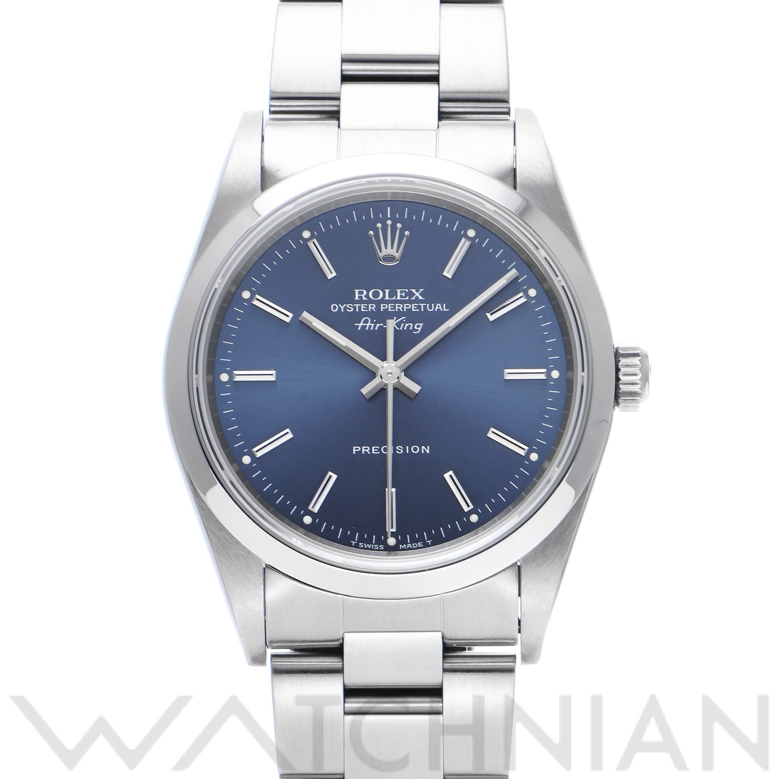 ロレックス エアキング 14000 ブルー メンズ 時計 【中古】【wristwatch】