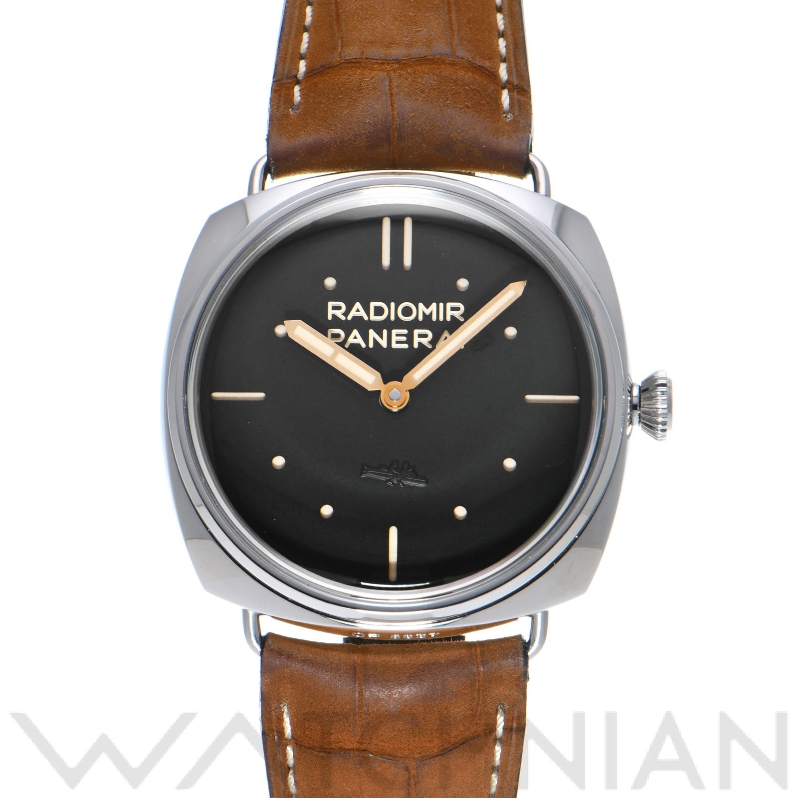 ラジオミール S.L.C. PAM00425 S番(2016年製造) ブラック パネライ OFFICINE PANERAI メンズ 【中古】