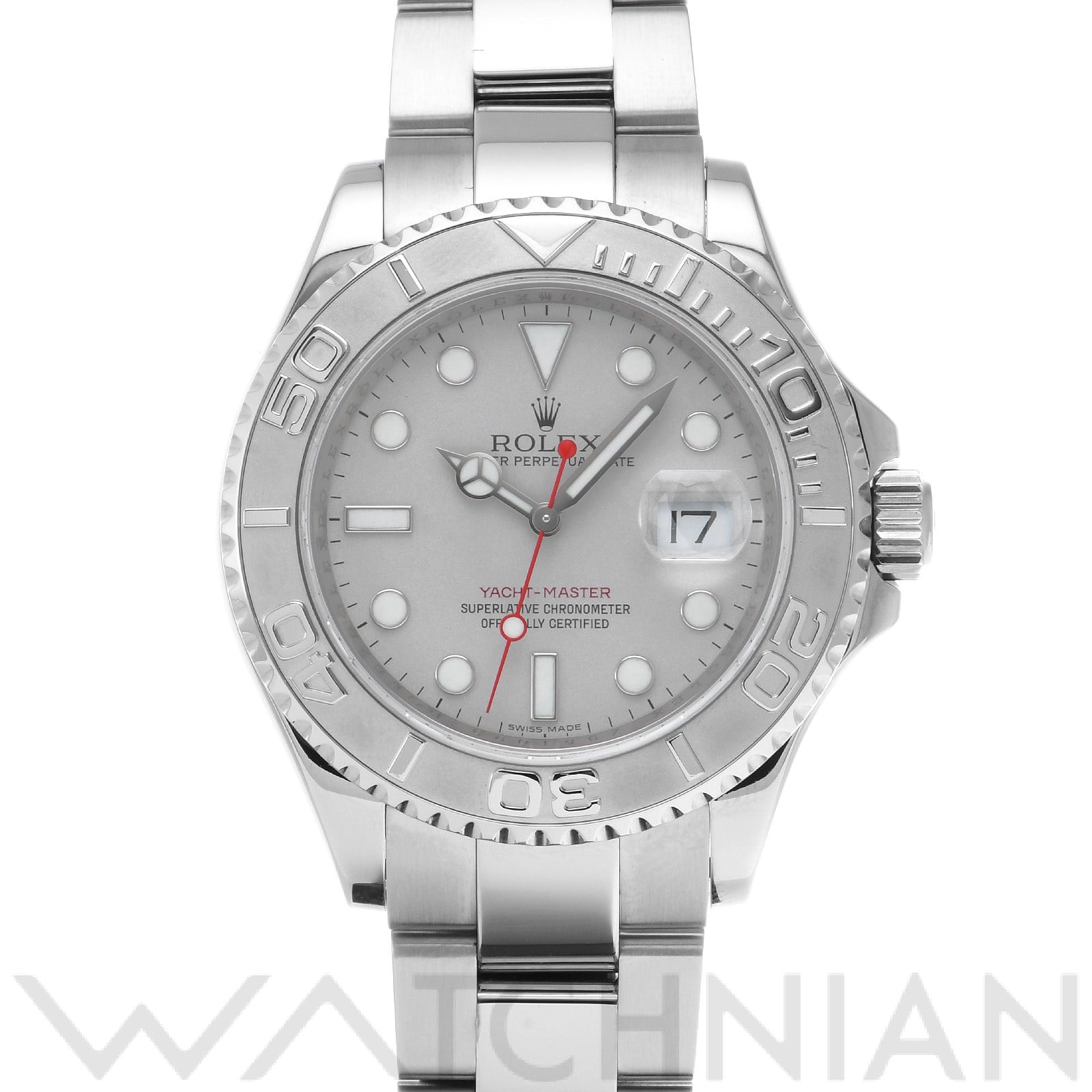 ロレックス / ROLEX ヨットマスター ロレジウム 16622 グレー メンズ 時計 【中古】【wristwatch】