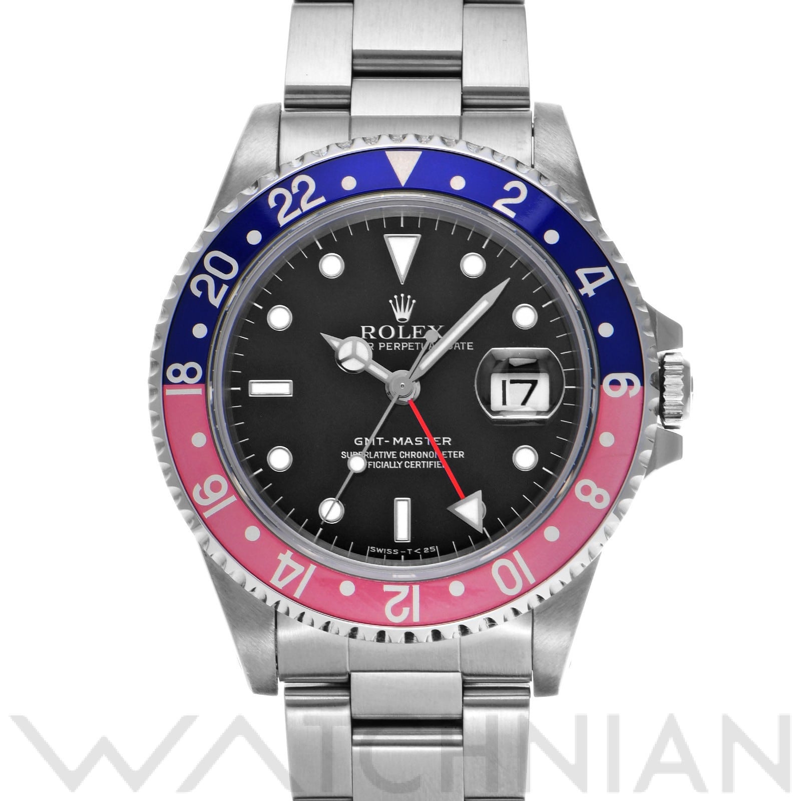 ロレックス GMTマスターII  16710 ブラック メンズ 時計 【中古】【wristwatch】