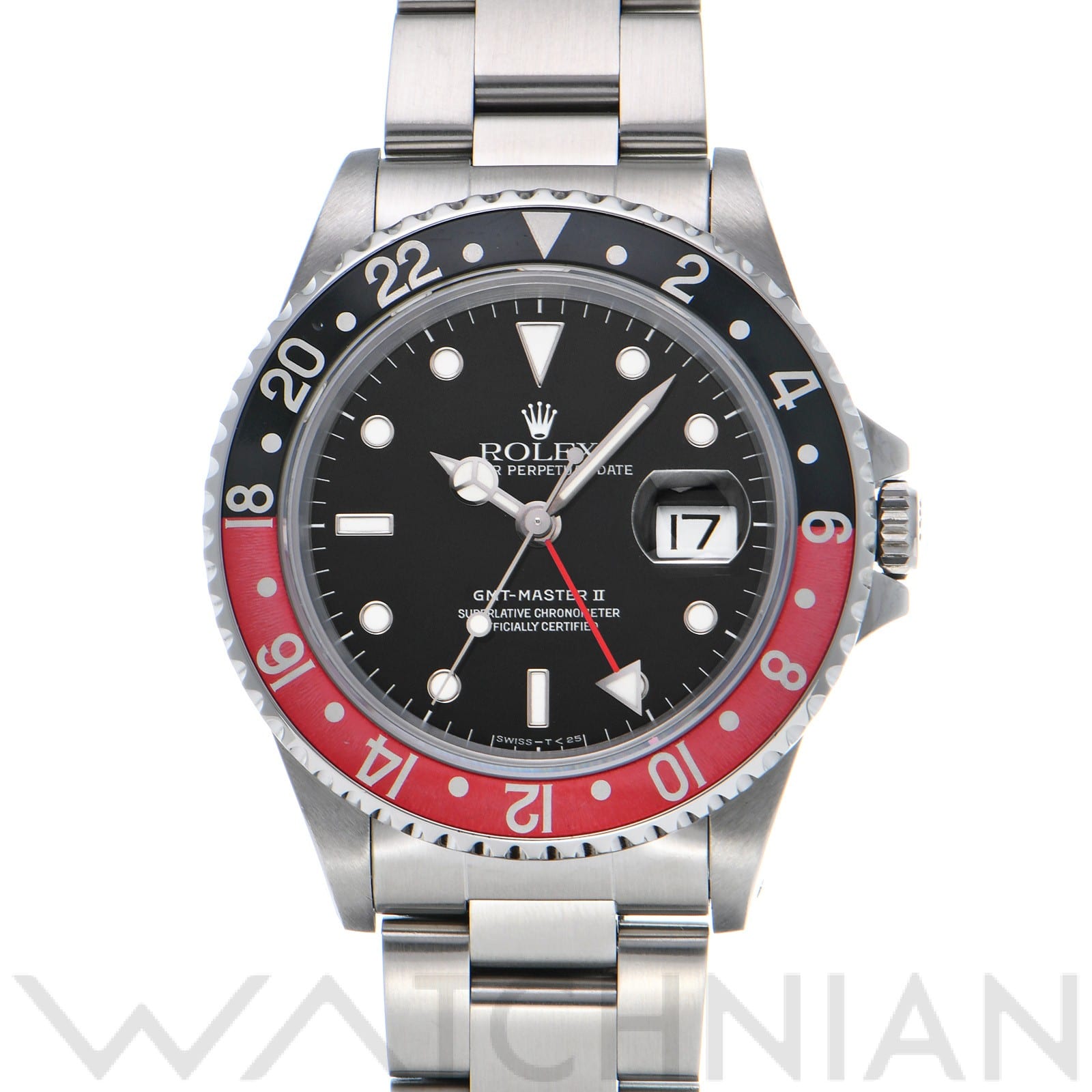 ロレックス GMTマスターII 16710 ブラック メンズ 時計 【中古】【wristwatch】